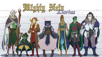 Mighty Nein from Critical Role Mighty Nein from Critical Role