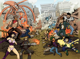 TPB Vol 1 cover: colors