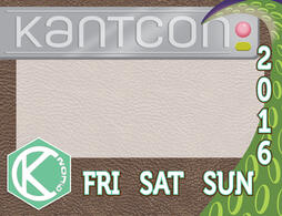 2016 KantCon badge 2016 KantCon badge
